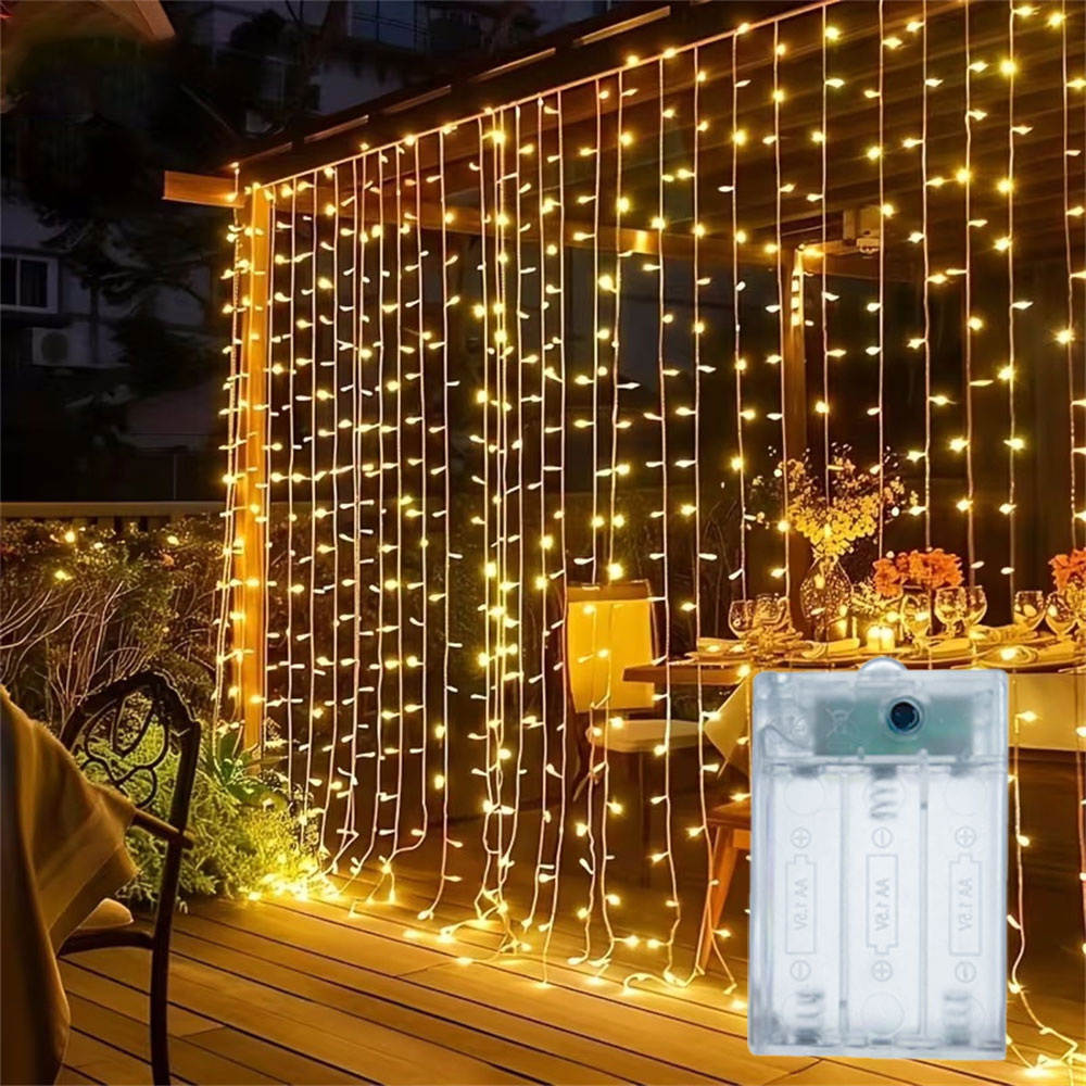 Led Fairy String Lights - 3/6m Curtain LED String Lights Battery