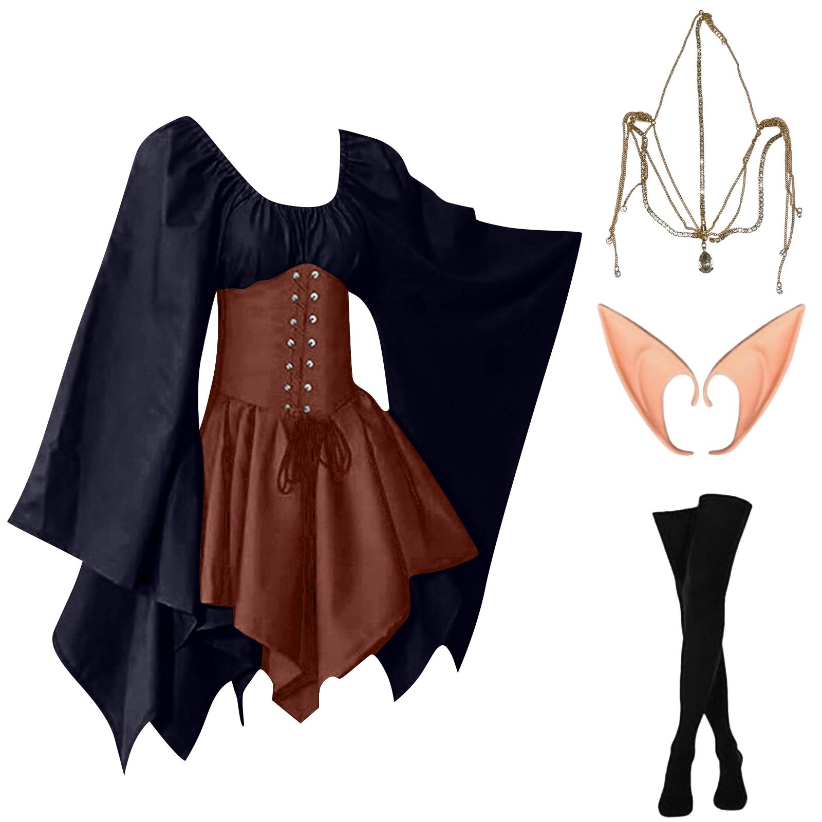 Halloween Cosplay Palace Victo - Elf Costume Christmas review and price