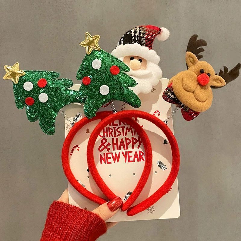 1-10pcs Christmas Headbands Sn - Reindeer Antlers Headband review and price