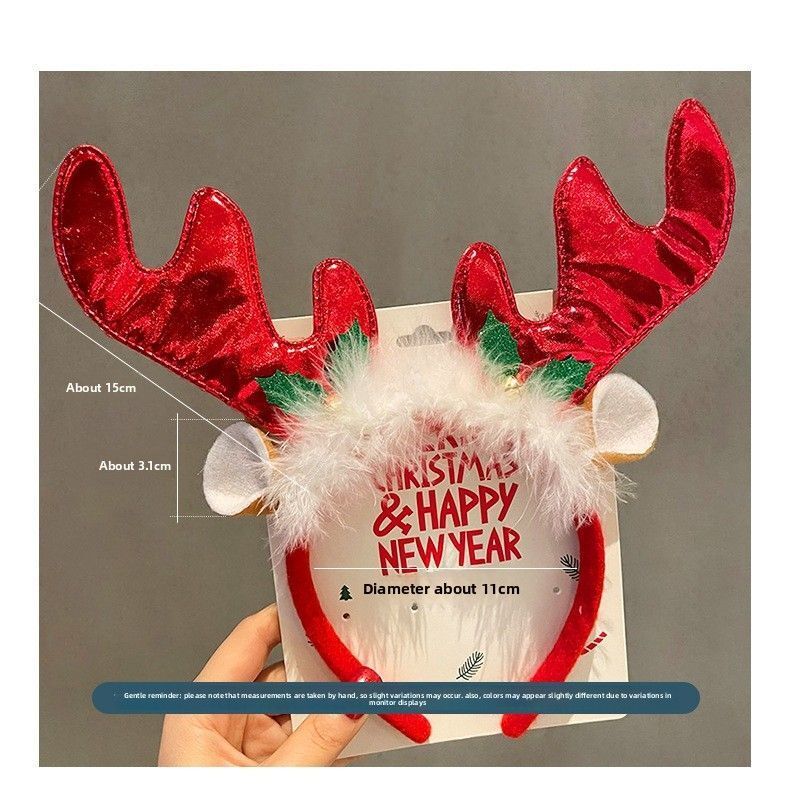 1-10pcs Christmas Headbands Sn - Reindeer Antlers Headband review and price