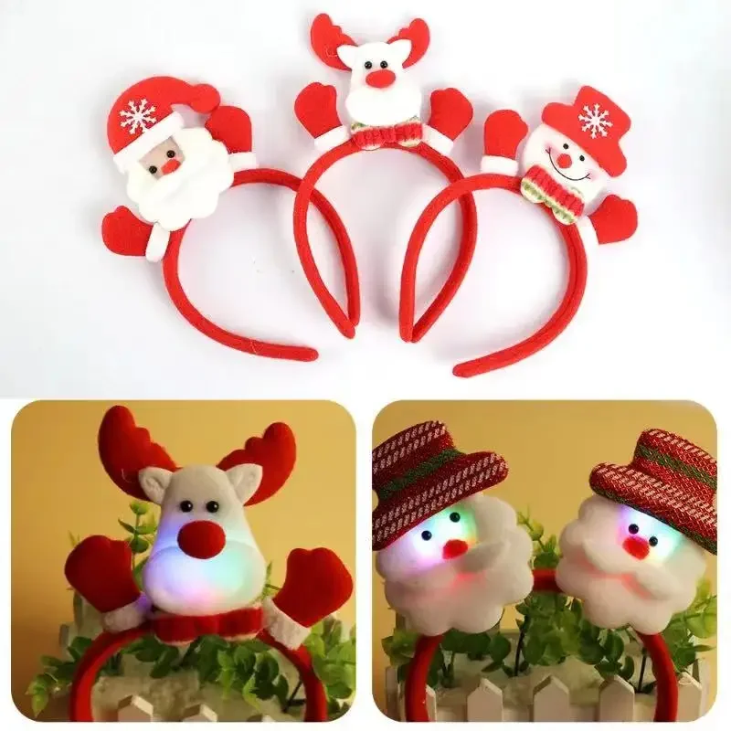 LED Glowing Reindeer Elk Antle - Reindeer Antlers Headband review and price
