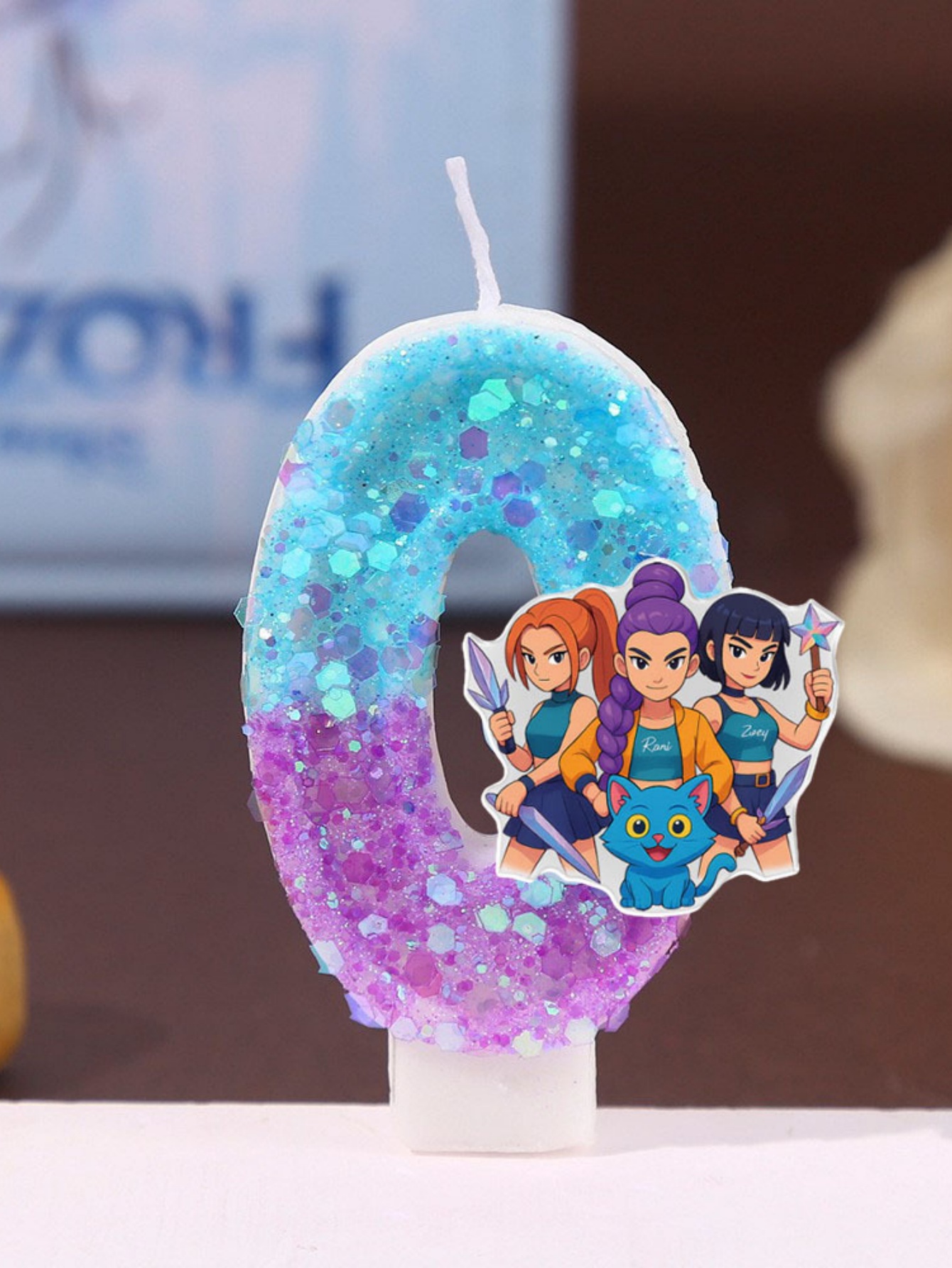 KPOP Blue and Purple Girl Powe - Holiday Candle Set review and price