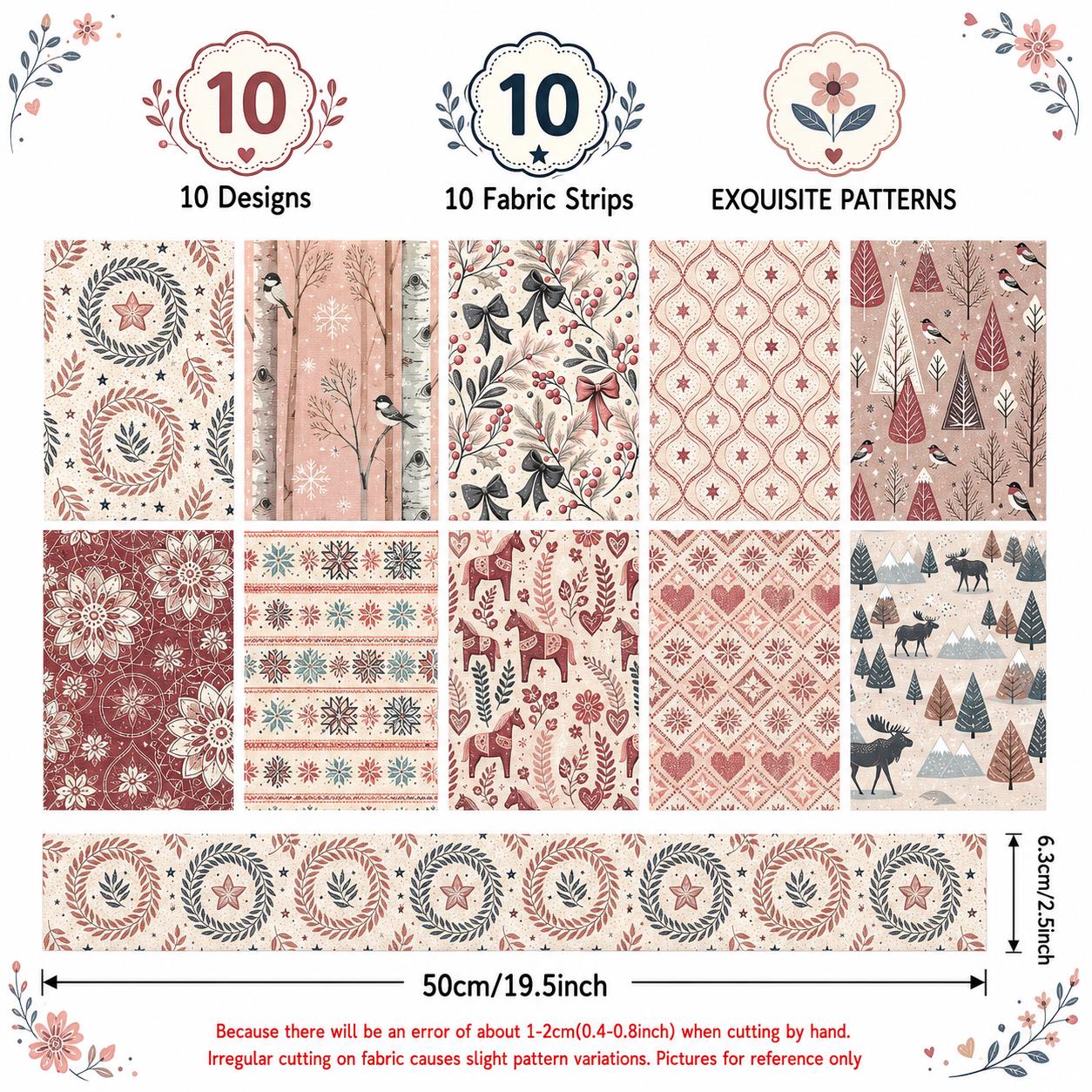 10pcs Christmas Snow Bird Patt - Christmas Table Runner review and price