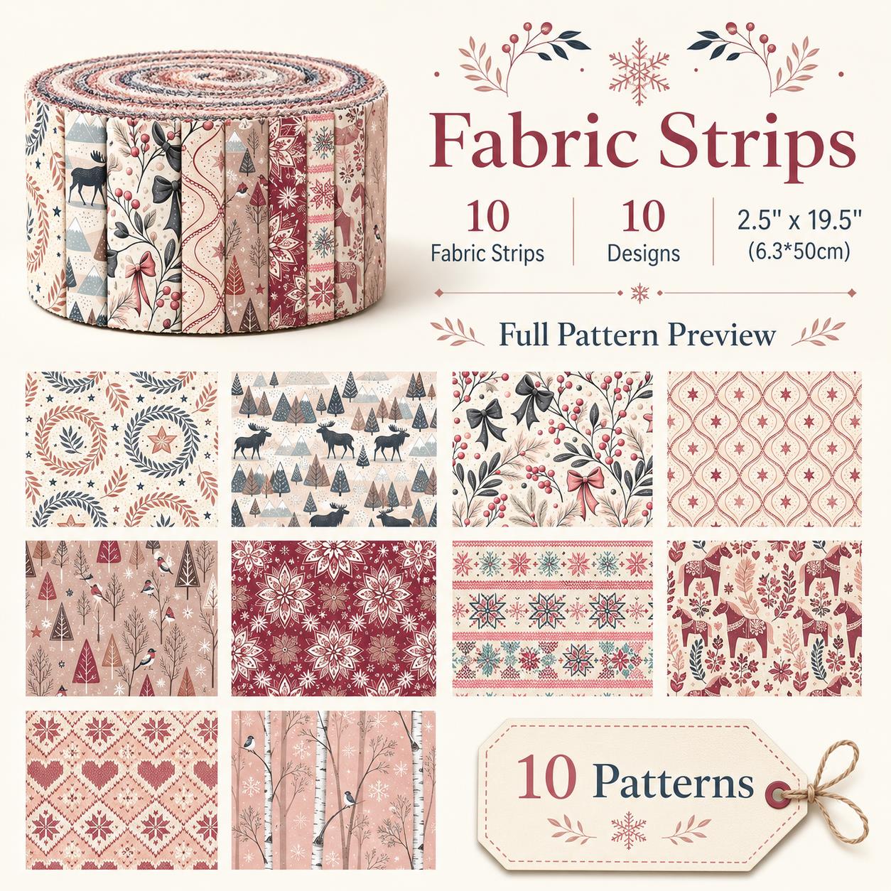 10pcs Christmas Snow Bird Patt - Christmas Table Runner review and price