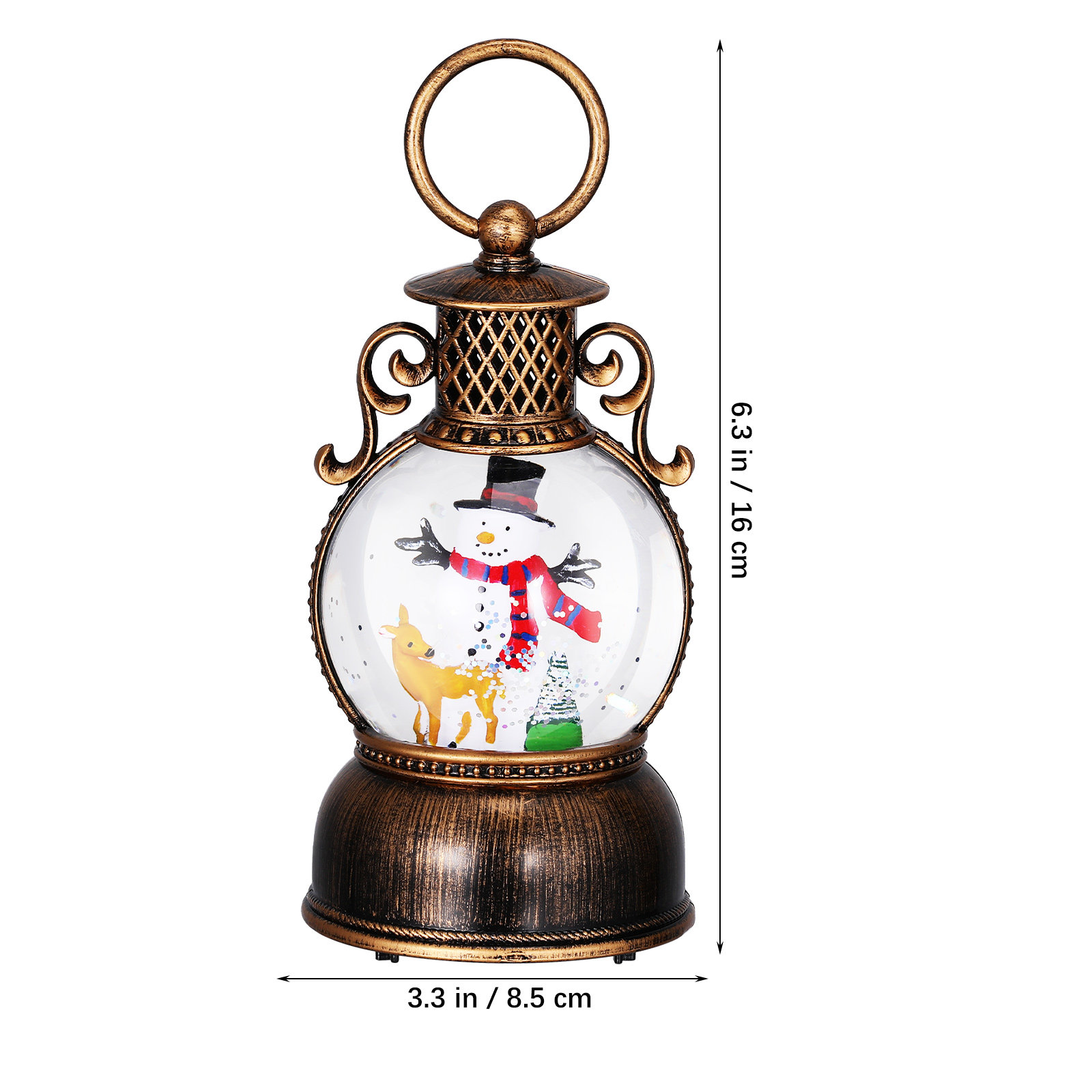 Christmas Music Box Light Up G - Snow Globe Musical review and price