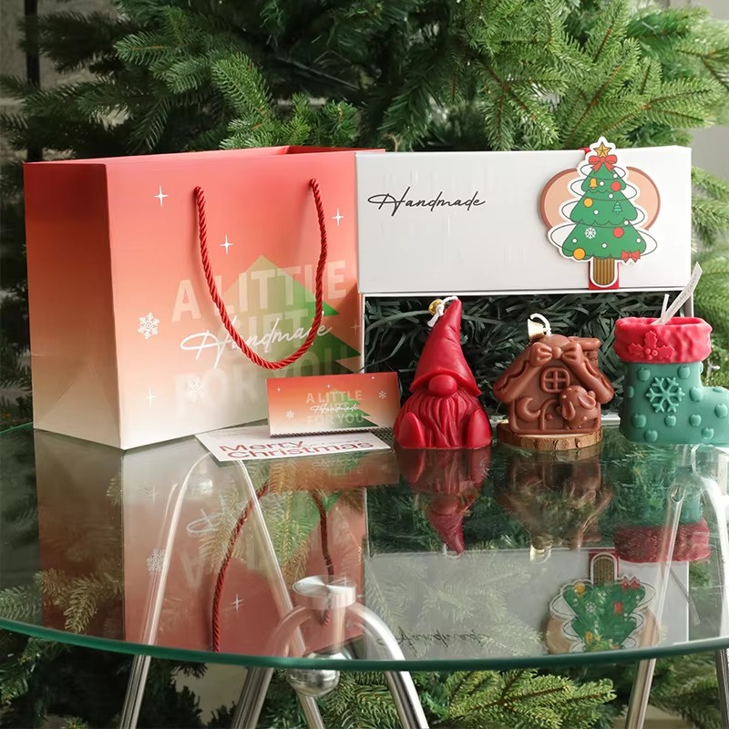 3Pcs Handmade Christmas Scente - Holiday Candle Set review and price