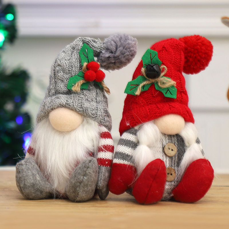 2Pcs Christmas Faceless Gnome  - Santa Hat Plush review and price